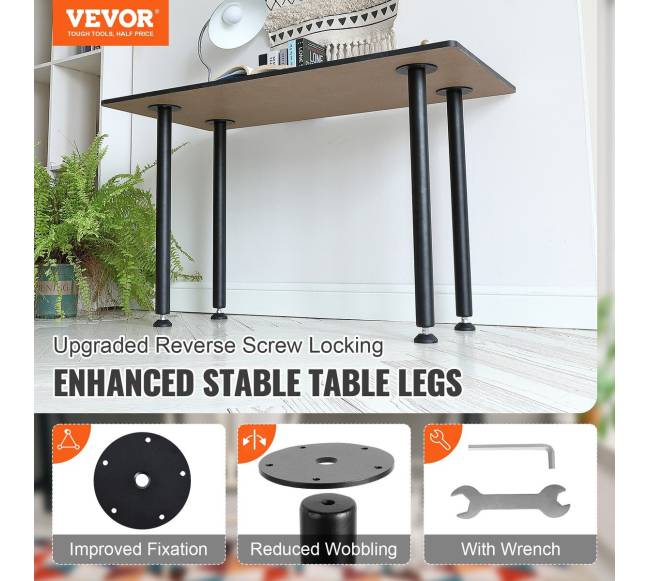 Reguliuojamos stalo kojos 711,2 mm1