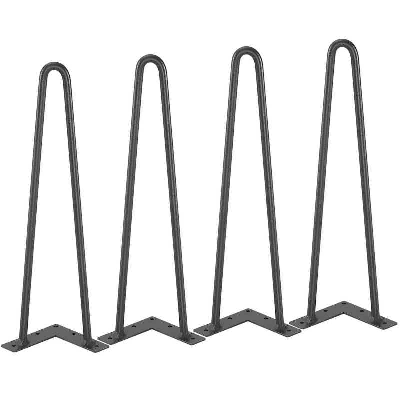 406 mm plono profilio metalinės baldų kojelės0