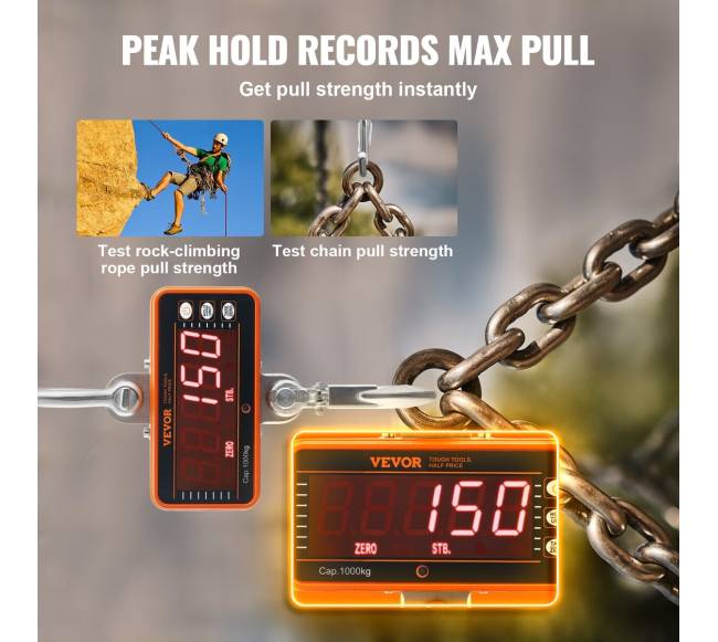 Elektroninės svarstyklės kranui, 1000 kg3