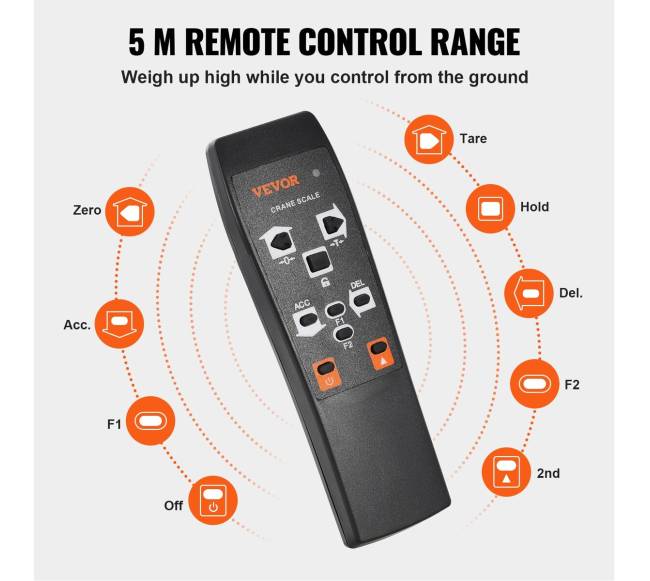 Elektroninės svarstyklės kranui, 1000 kg4