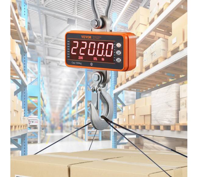 Elektroninės svarstyklės kranui, 1000 kg7