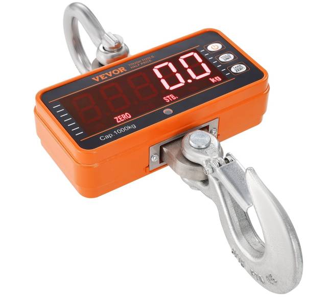 Elektroninės svarstyklės kranui, 1000 kg10