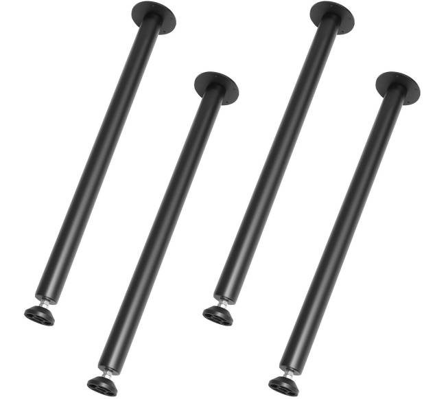 Reguliuojamos stalo kojos 762 mm, plieninės0