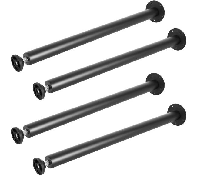 Reguliuojamos stalo kojos 762 mm, plieninės9