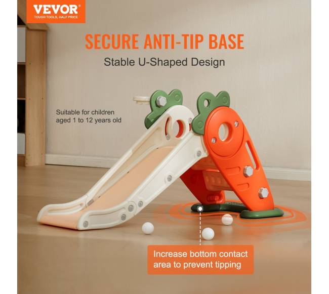 Vaikiška čiuožykla su krepšinio lanku1