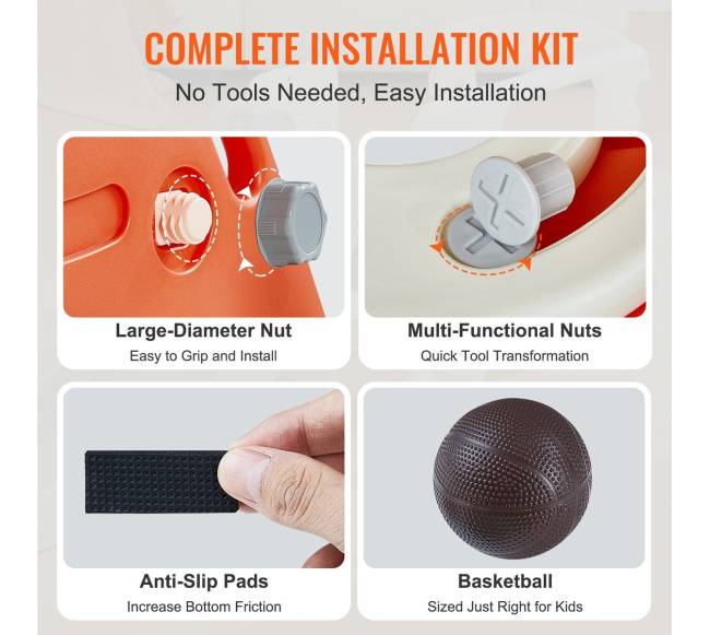 Vaikiška čiuožykla su krepšinio lanku5