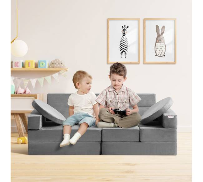 Vaikiška modulinė sofa, 15 dalių7