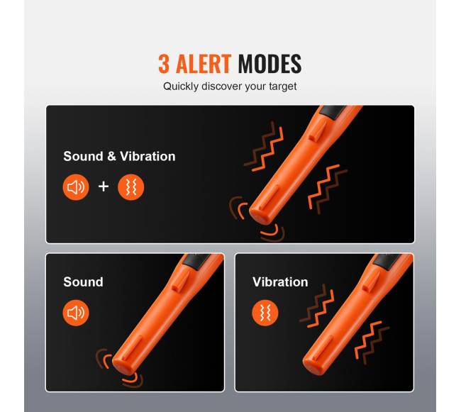 Metalo detektoriaus zondas su IP68 apsauga2