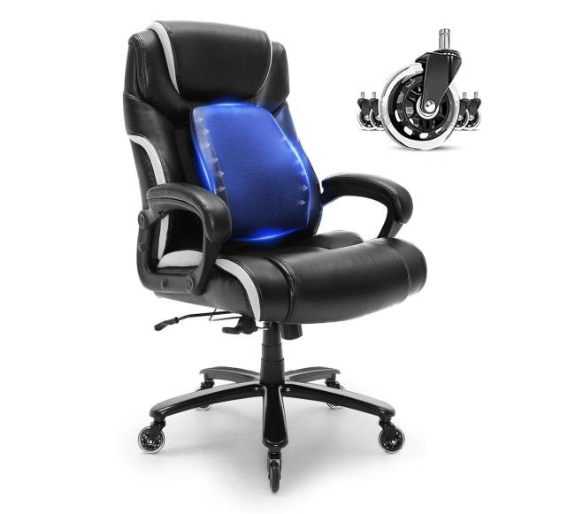 Reguliuojamo palaikymo biuro kėdė ilgoms valandoms0