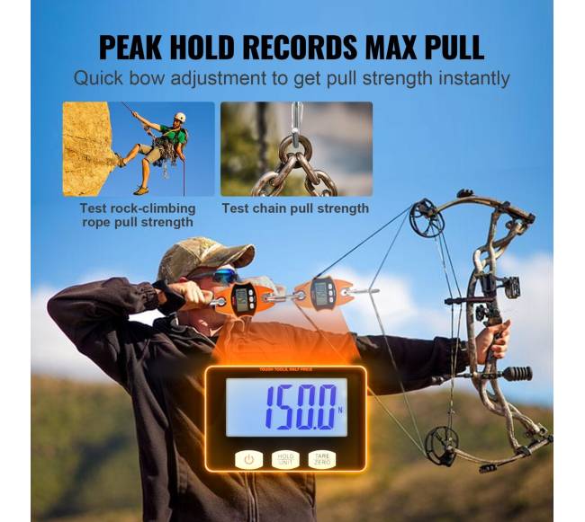 Skaitmeninės krano skalės 400 kg, oranžinės3