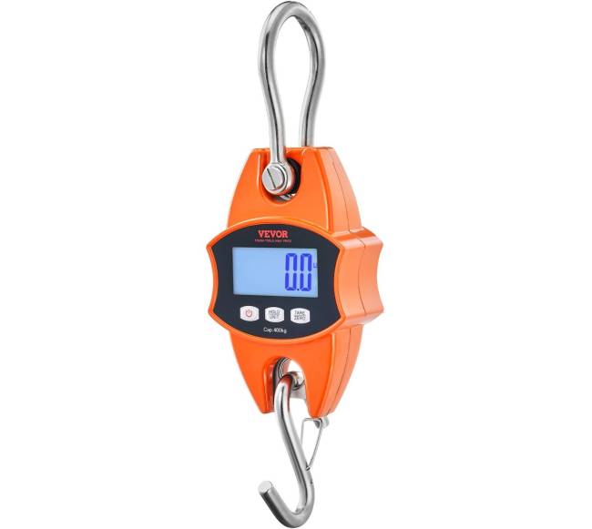 Skaitmeninės krano skalės 400 kg, oranžinės8