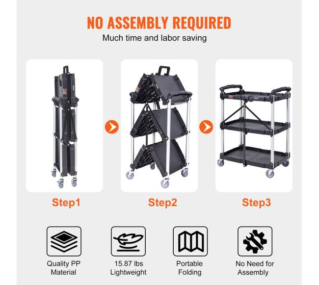 Sulankstomas vežimėlis su užrakinamais ratukais5