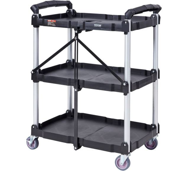 Sulankstomas vežimėlis su užrakinamais ratukais10