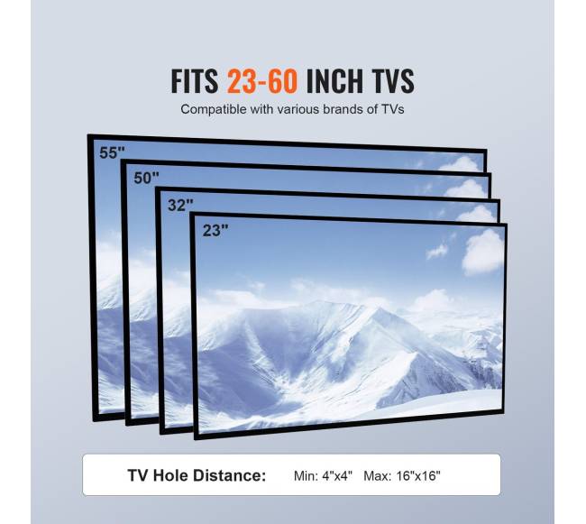 Mobilus televizoriaus stovas su reguliuojamu aukščiu5