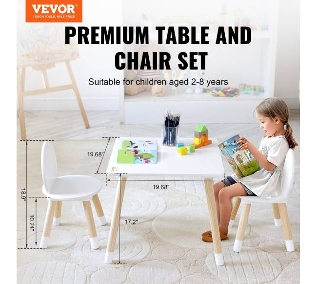 Vaikiškas stalas su kėdėmis1