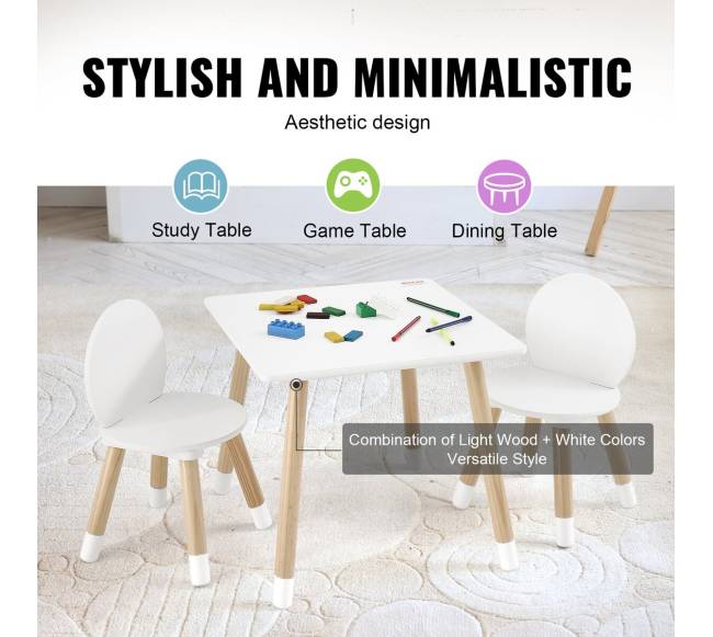 Vaikiškas stalas su kėdėmis2
