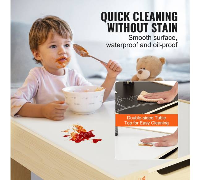 Vaikų stalas ir kėdžių komplektas su dėžėmis3