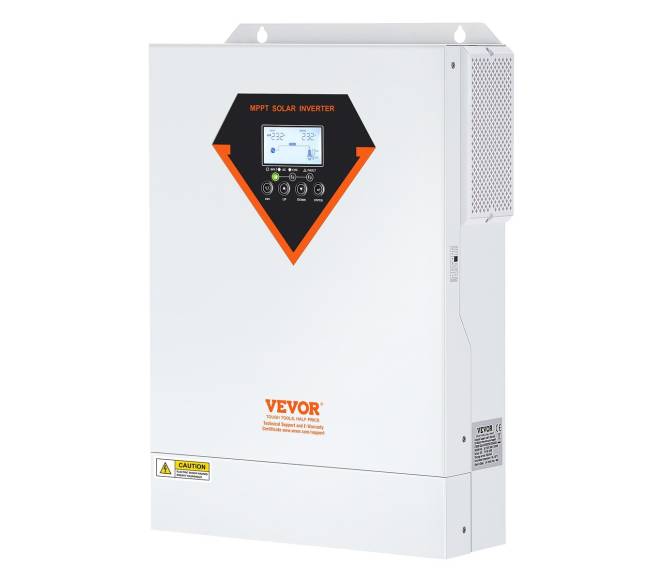 Hibridinis saulės inverteris kroviklis 5500W 230V su 100A MPPT0