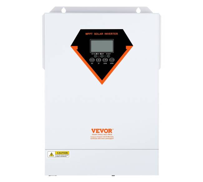 Hibridinis saulės inverteris kroviklis 5500W 230V su 100A MPPT8