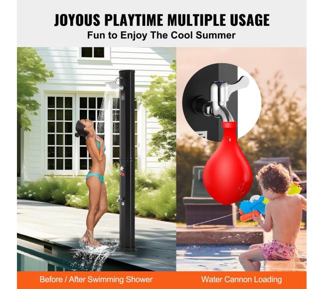 Lauko saulės šildomas dušas 35L5