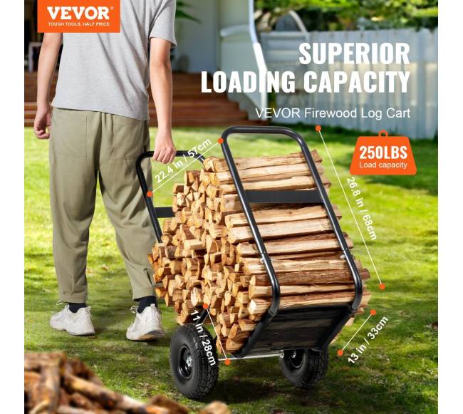 Malkų vežimėlis 113.4 kg talpos1