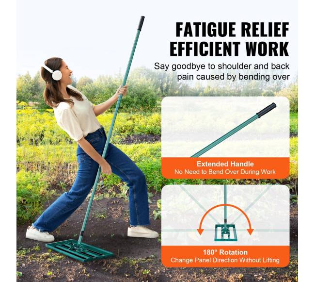 Vejos lyginimo grėblys, 76 cm lyginimo įrankis5