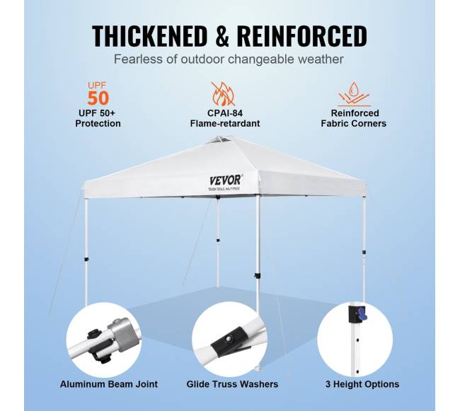Iššokanti palapinė 304.8x304.8 cm su nešiojamu maišu2