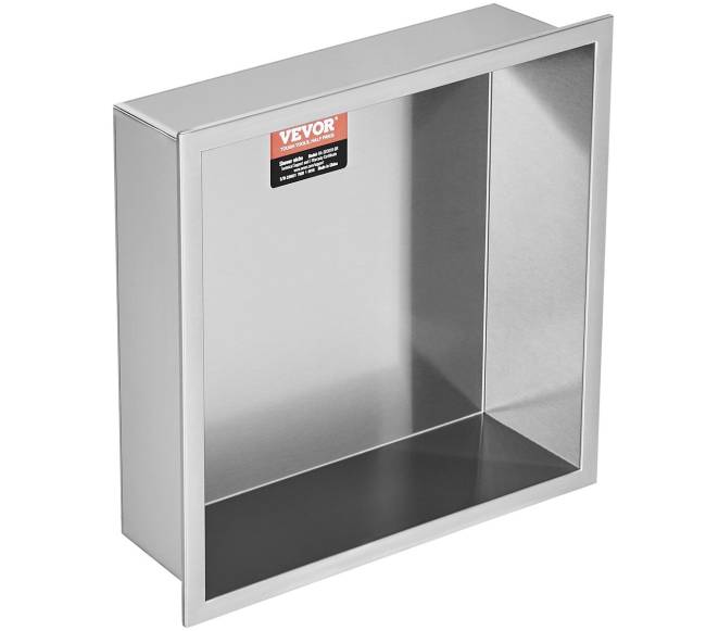 Šampūnų laikiklis dušuose, dvigubos lentynos10