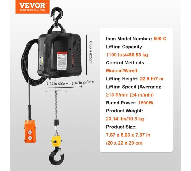 2 viename elektrinis kilpos keltuvas 499 kg6
