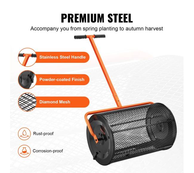 Komposto skleidėjas su reguliuojamu kotu2