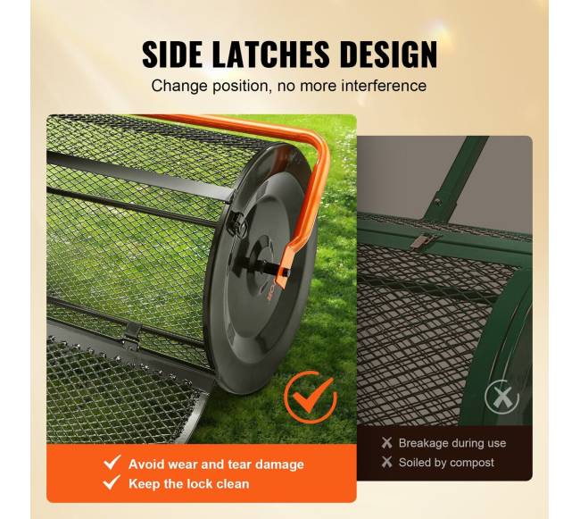 Komposto skleidėjas su reguliuojamu kotu3