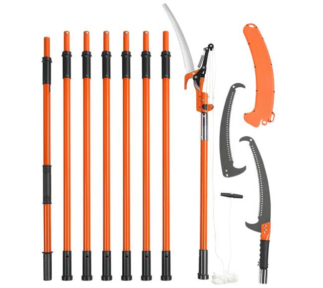 Išplečiama rankinė medžio pjūklė iki 8.24 m8