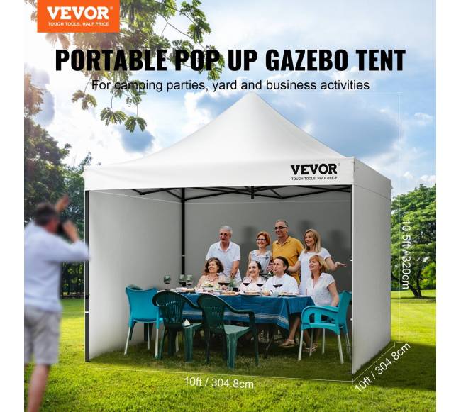 Išskleidžiama pavėsinės palapinė 304x304cm su sienelėmis1