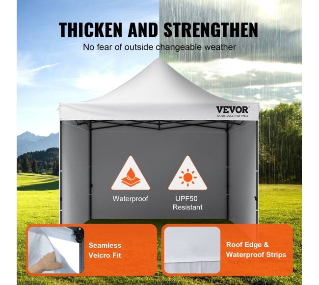 Išskleidžiama pavėsinės palapinė 304x304cm su sienelėmis2