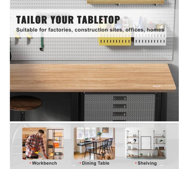 Elektrinio stalo stalviršis, 140 x 70 cm5