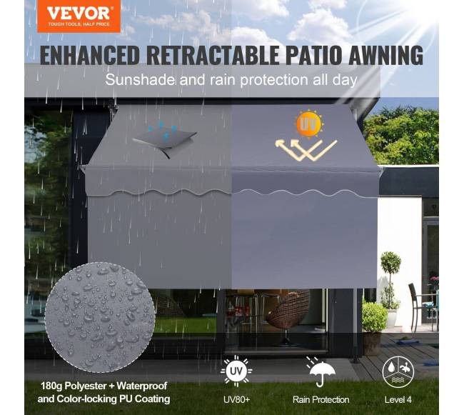 Rankinis ištraukiamas tentas 198 cm1