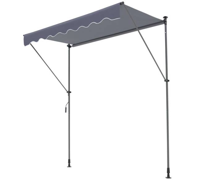 Ištraukiama rankinė markizė balkonui ir sodui10