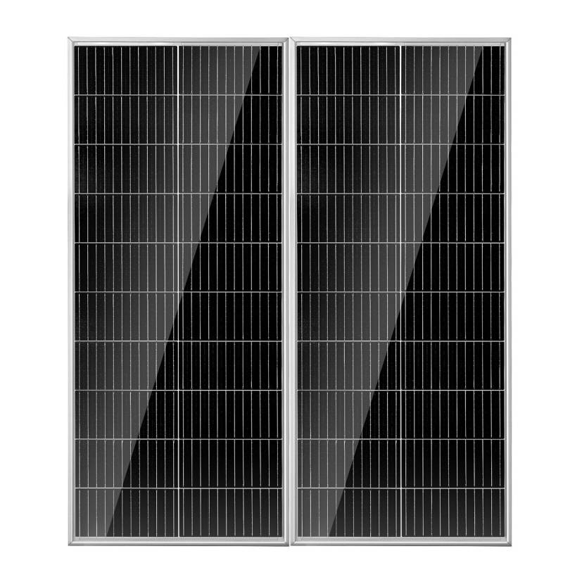200W monokristalinis saulės kolektorių komplektas0