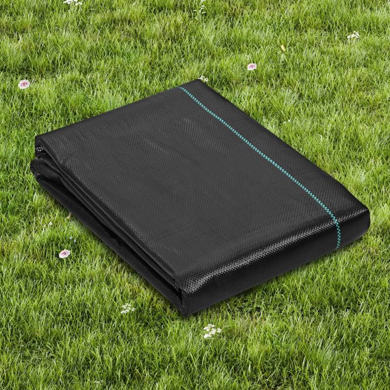 Geotekstilė ir piktžolių kontrolės audinys, 1.2 x 15.2 m0