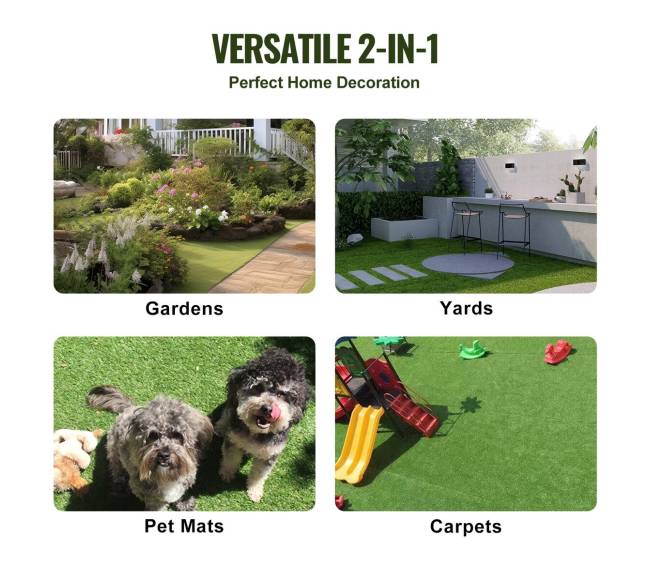 Dirbtinės žolės plytelės terasai, 18 vnt. rinkinys5