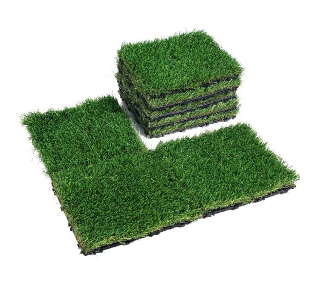 Dirbtinės žolės plytelės terasai, 18 vnt. rinkinys10