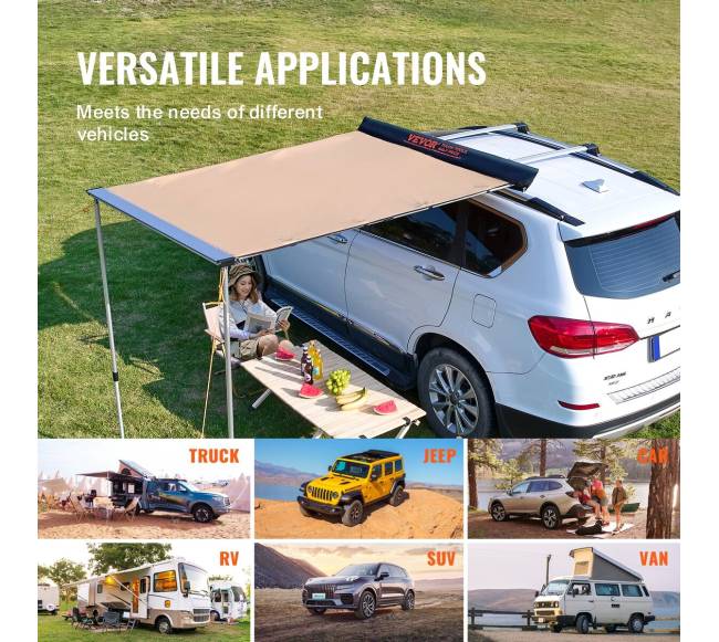 Automobilinis šoninis tentas 2 m x 2.5 m5