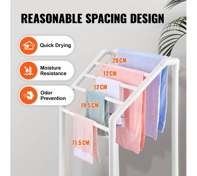 Balto PVC rankšluosčių stovas lauko baseinui3