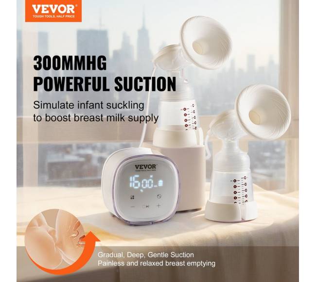 Elektrinis dvigubas pientraukis su 4 režimais1