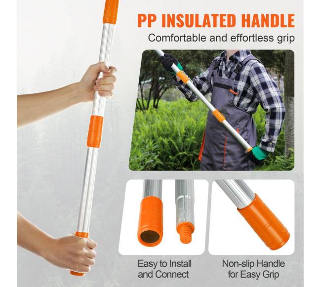 Teleskopinis pjūklas medžių šakoms genėti4