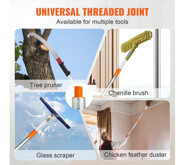 Teleskopinis pjūklas medžių šakoms genėti5