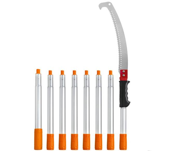 Teleskopinis pjūklas medžių šakoms genėti8
