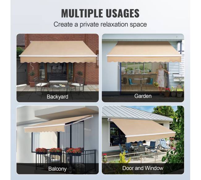 Rankinė ištraukiama markizė 4m x 2.5m5
