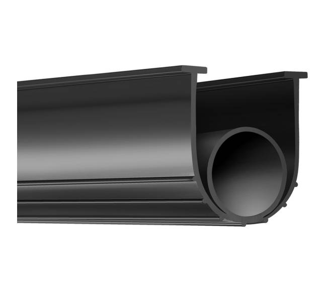 Garažo vartų apatinis sandariklis, guminis0