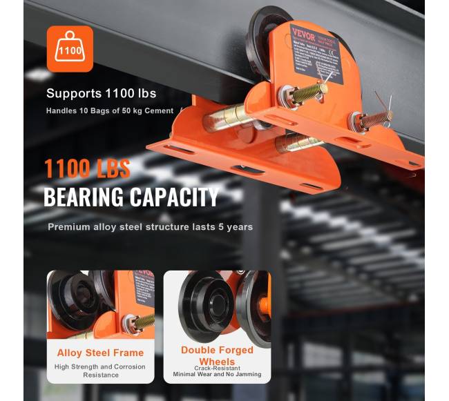 Elektrinis keltuvas su važiuokle, 0,5 tonos3